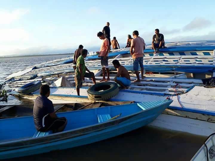 Mais de 30 acidentes com barcos são registrados na Amazônia nos 4 primeiros meses do ano
