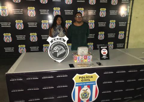 Casal é preso com drogas em rodoviária de Manaus