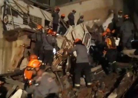 Mais de 40 pessoas seguem desaparecidas após desabamento de prédio