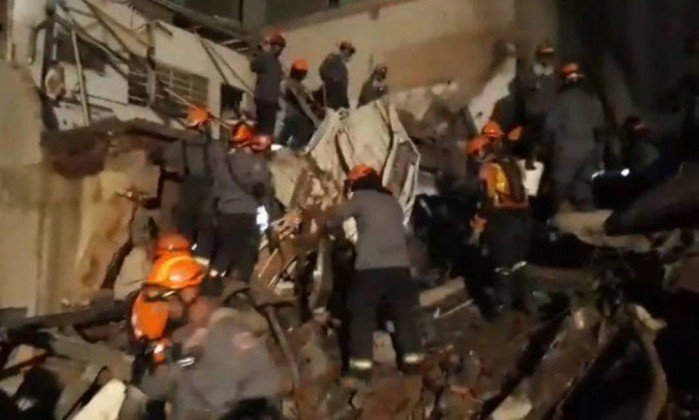 Mais de 40 pessoas seguem desaparecidas após desabamento de prédio