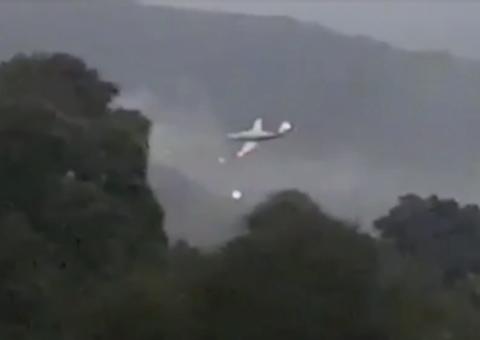 Aeronave com 10 passageiros faz pouso forçado em rodovia e deixa feridos