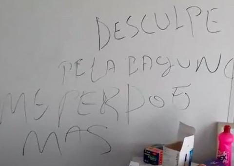 'Me perdoe, em nome de Jesus', escreve ladrão ao furtar empresa  