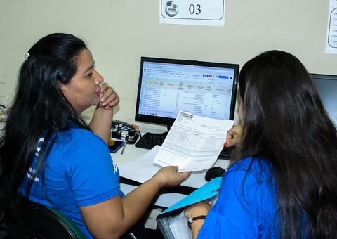 Seduc recebe documentação dos candidatos para programa de estágio