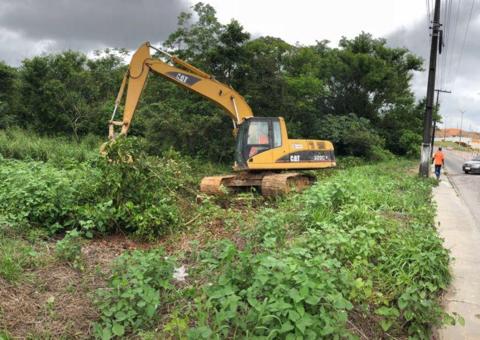 Seinfra inicia obras do trevo Anel Sul em Manaus