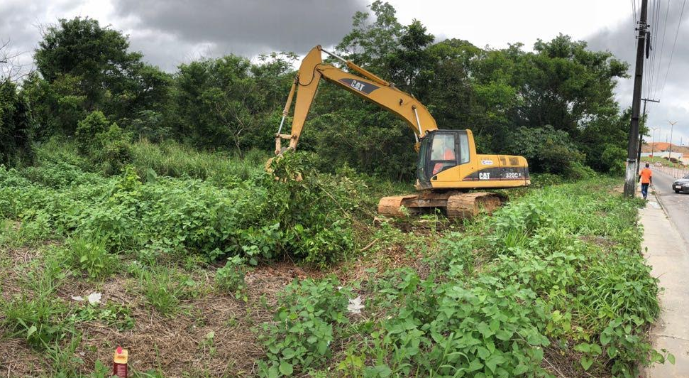Seinfra inicia obras do trevo Anel Sul em Manaus