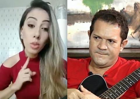 Cantora solta o verbo contra Ximbinha: 'chegar com desculpa para tentar me apalpar'