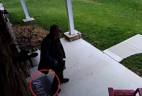 'Cachorro fantasma' surge na câmera e deixa homem assombrado