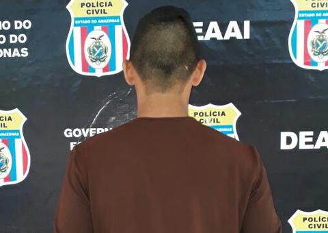 Polícia apreende jovem suspeito de estuprar menina de 9 anos em Manaus
