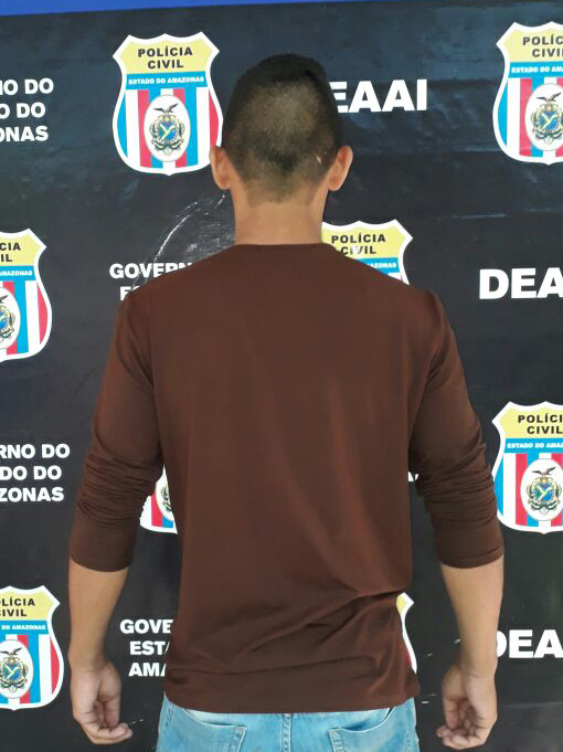 Polícia apreende jovem suspeito de estuprar menina de 9 anos em Manaus