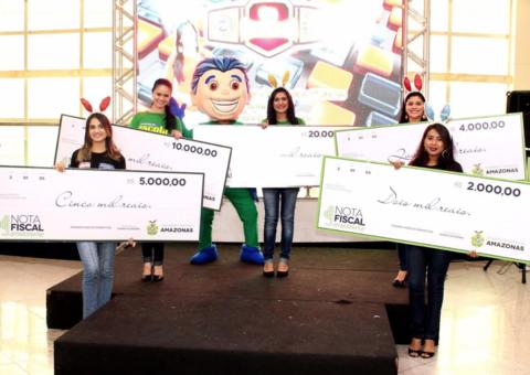 Sefaz realiza sorteio de R$ 105 mil da Nota Fiscal Amazonense