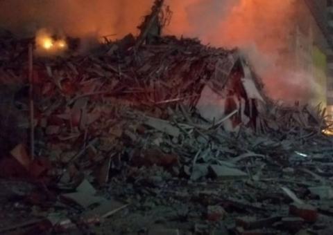 Corpo encontrado em escombros é de homem que caiu quando era resgatado de prédio