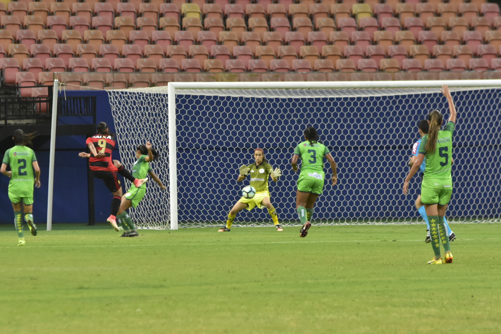 Iranduba vence Sport por 2 a 1 em partida pelo Brasileiro Feminino na Arena da Amazônia   