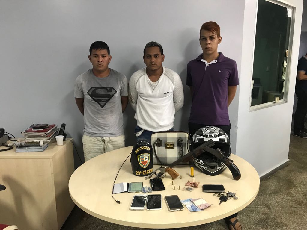 Após arrastões, 'Homem-Aranha' consegue fugir, mas trio acaba preso em Manaus