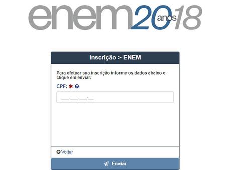  Enem 2018 recebe 1,4 milhão de inscrições em 24 h, diz Inep  