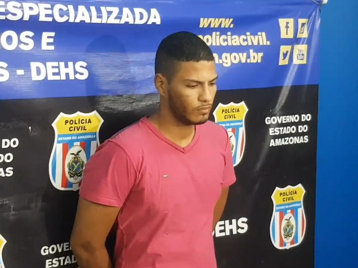 Homem suspeito de matar o outro por ciúmes da ex-namorada é preso em Manaus 