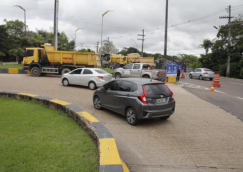 Prefeitura inicia implantação de alça viária em avenida de Manaus