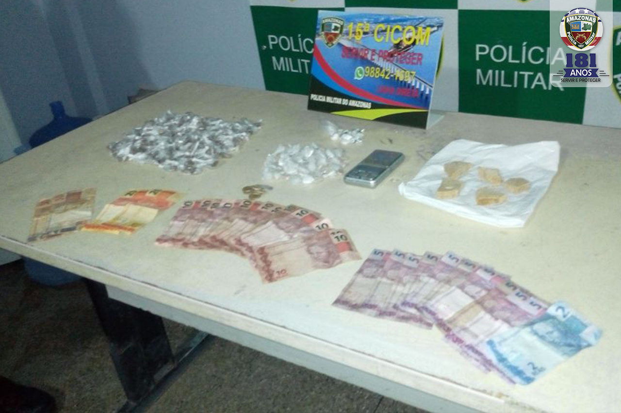 Polícia apreende criança de 10 anos por tráfico de drogas em Manaus