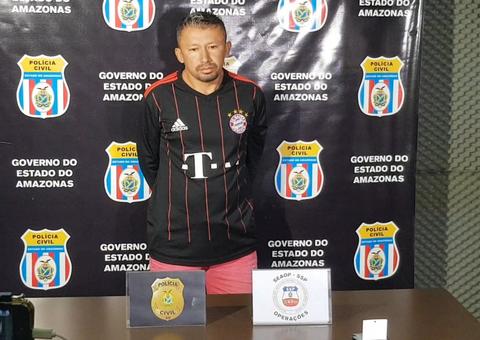  Polícia fala sobre prisão de traficante da FDN que comandou chacina no Compaj