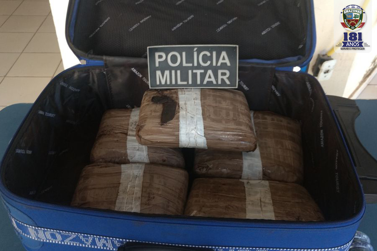 Polícia apreende 5 kg  de drogas em porto no Amazonas 