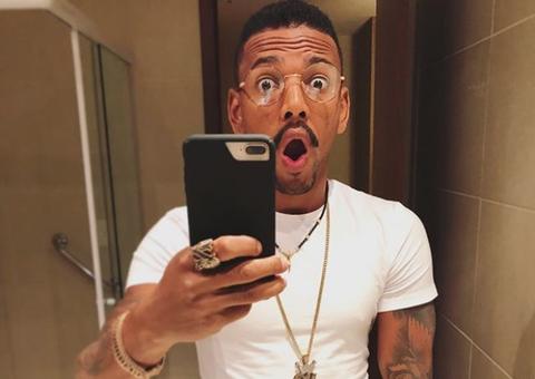 Nego do Borel surge com abdômen trincado e mostra antes e depois 