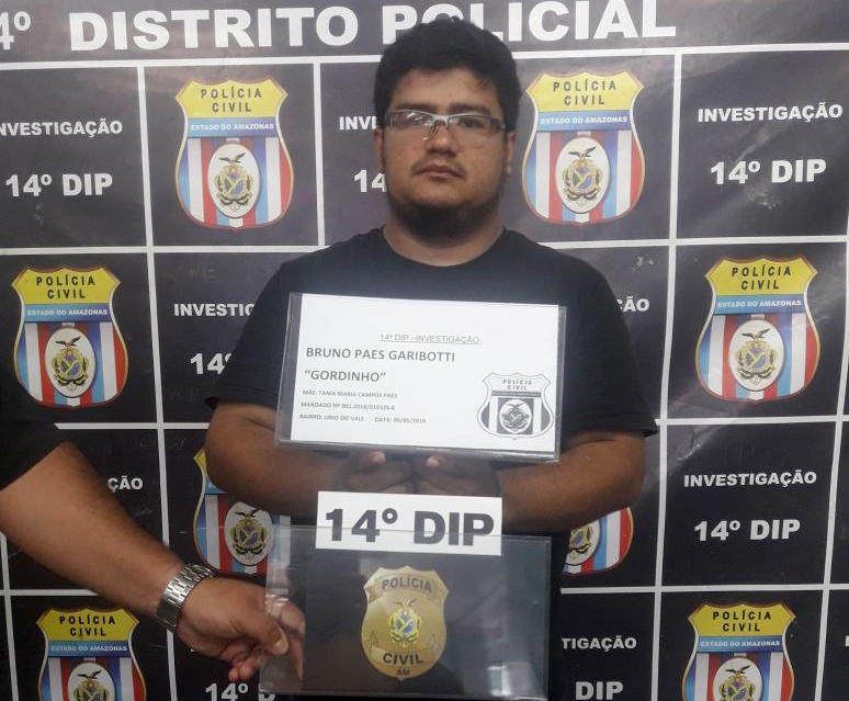 Foragido da Justiça procurado por homicídio e roubo é preso em Manaus 