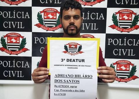 Líder do PCC é preso no Aeroporto de Guarulhos em São Paulo