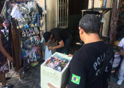 Quatro são presos e adolescente é apreendido durante operação policial em Manaus