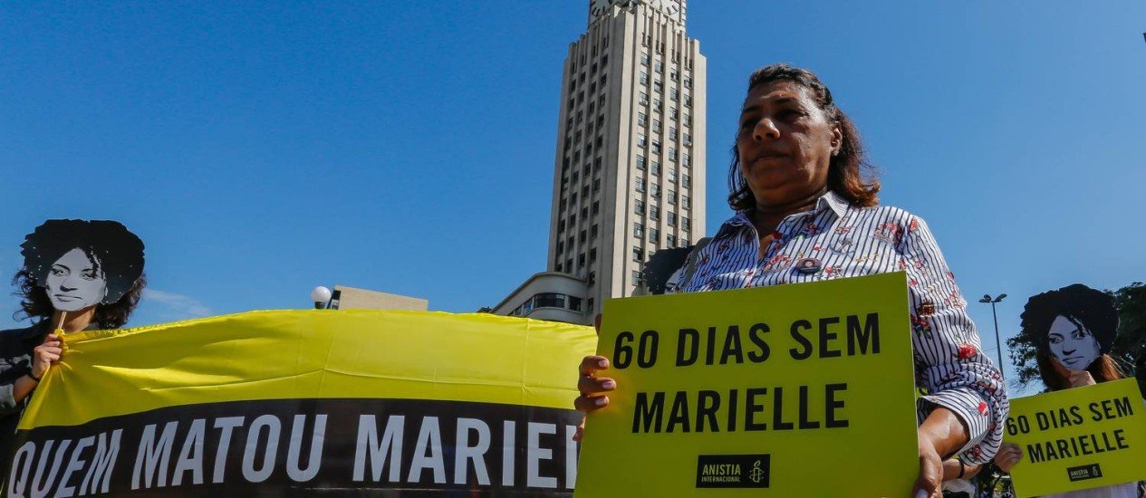 Mãe de Marielle diz que seu coração pede que Siciliano não esteja envolvido no crime
