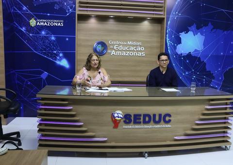 Seduc faz videoconferência para tratar sobre BNCC e proposta curricular no Amazonas
