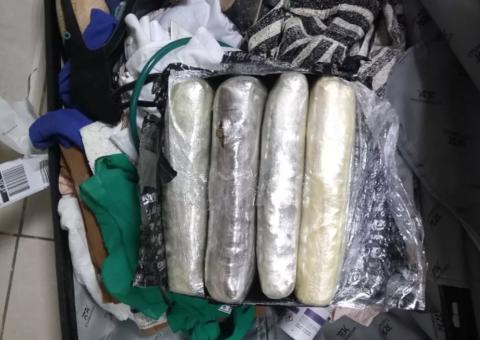 Em Manaus, homem é preso no aeroporto ao tentar embarcar com 10kg de drogas