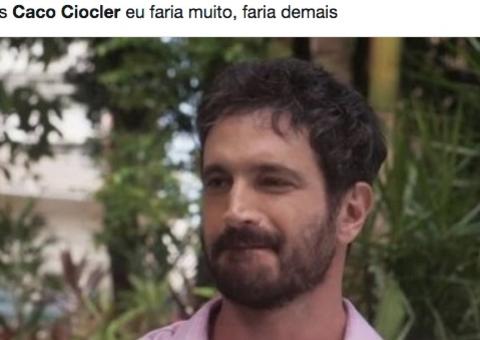 Internautas 'piram' com Caco Ciocler em novela após mudança no visual: 'que homem'
