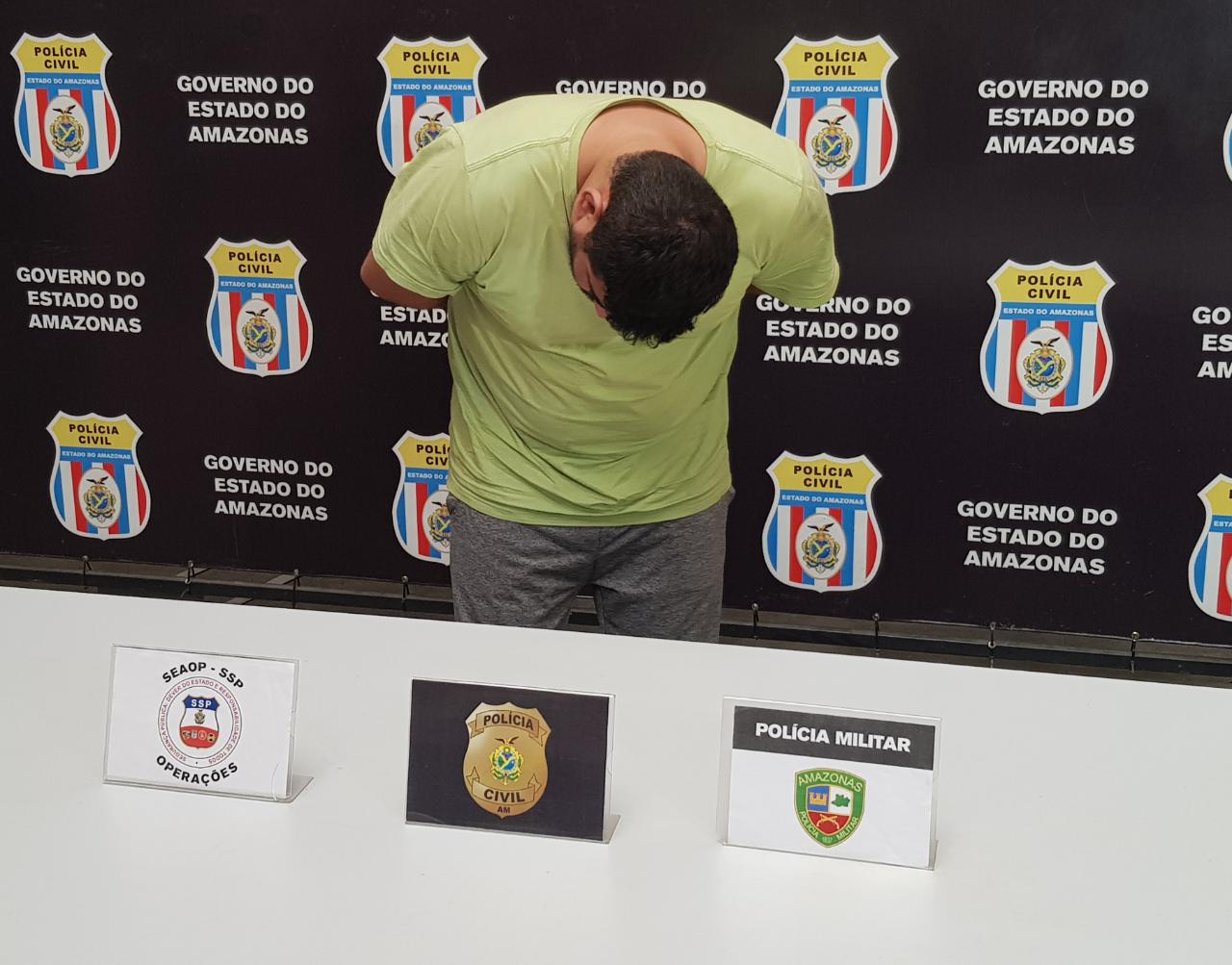 Foragido do RN, homem é preso suspeito de comandar tráfico em Manaus 