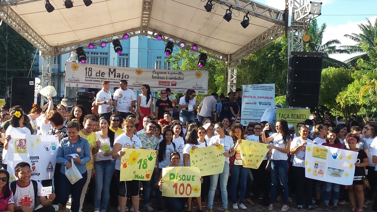 Ação alerta população contra abuso e exploração sexual infanto-juvenil em Manaus