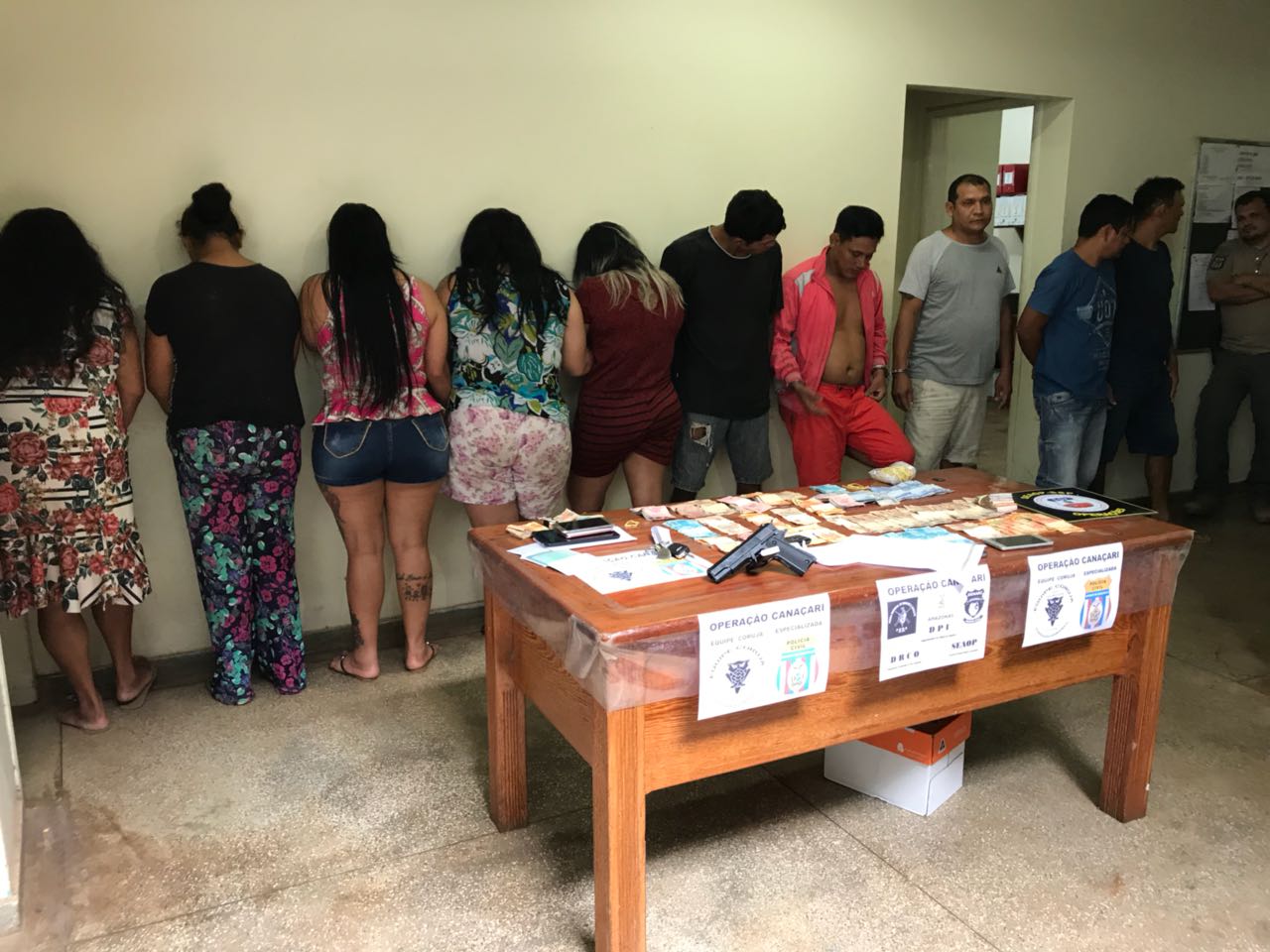 No Amazonas, 11 pessoas são presas durante operação de combate ao tráfico de drogas 