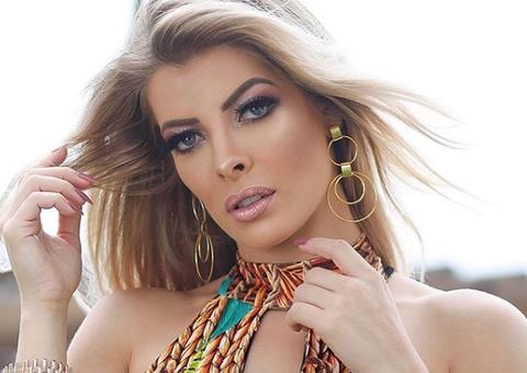 Ex-BBB Jaqueline protagoniza clipe de funkeiro: 'joga a rabeta no chão'