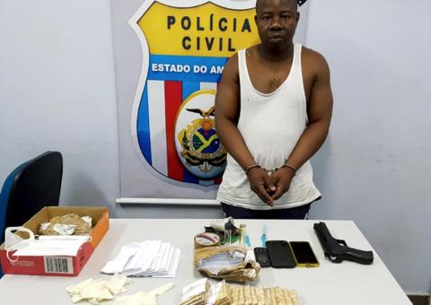 Estrangeiro é preso suspeito de aplicar golpe e furtar R$40 mil de homem em Manaus