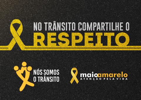 Maio Amarelo. Atenção pela vida.