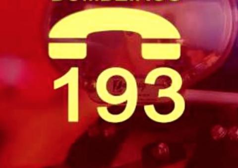 Telefone 193 ficará indisponível e bombeiros divulgam novo número para emergência