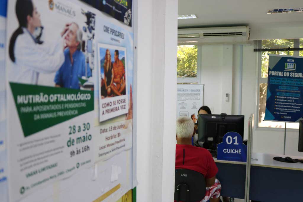 Prefeitura disponibiliza exame oftalmológico para aposentados e pensionistas de Manaus 