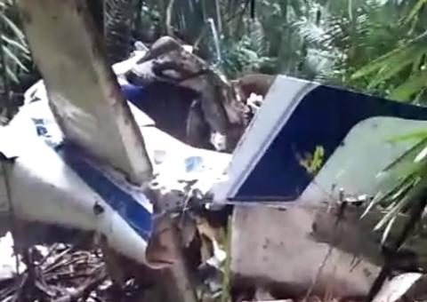 Vítimas de avião que caiu em mata no Amazonas são identificadas 