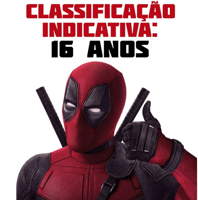 Classificação indicativa de Deadpool 2 baixa para 16 anos no Brasil