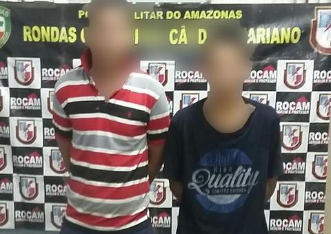 Após ser flagrado em carro roubado, novinho entrega parceiro à polícia em Manaus