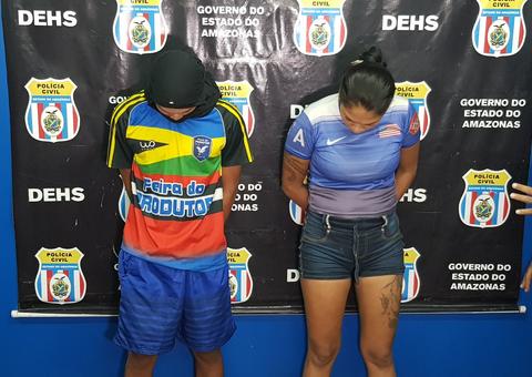 Dupla suspeita de matar estudante com tiro na cabeça é presa em Manaus 