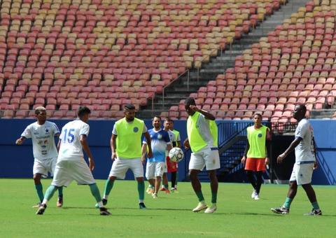 Naça treina na Arena e finaliza preparação para duelo com Real Ariquemes-RO