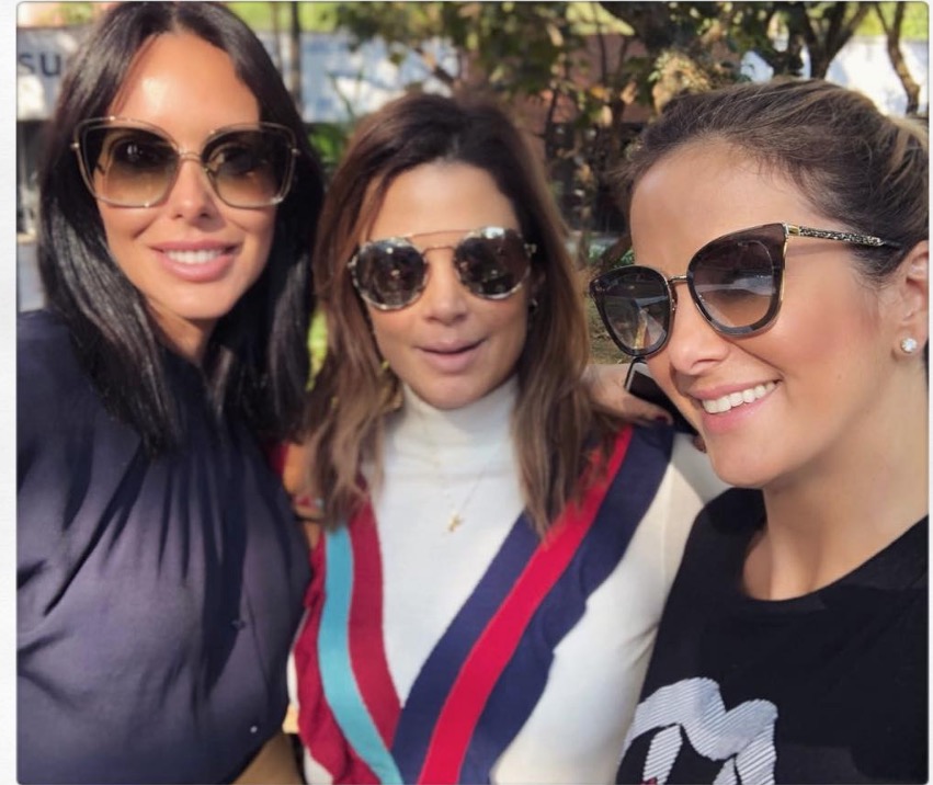 Atriz se irrita com Ticiane Pinheiro durante aula de inglês