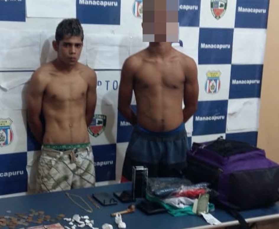 No Amazonas, foragido é recapturado com mochila cheia de drogas em ramal