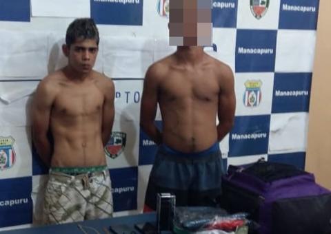 No Amazonas, foragido é recapturado com mochila cheia de drogas em ramal