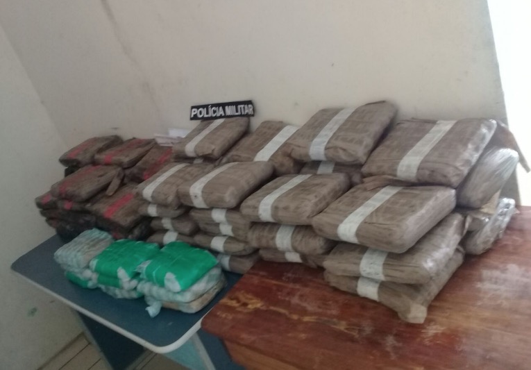 Malas com mais de 70kg de drogas são apreendidas a caminho de Manaus