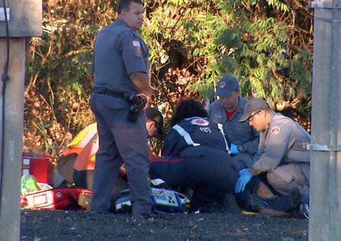 Menino leva choque elétrico de 138 mil volts ao tentar pegar pipa 