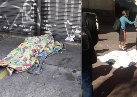 Dois moradores de rua morrem em SP na madrugada mais fria do ano